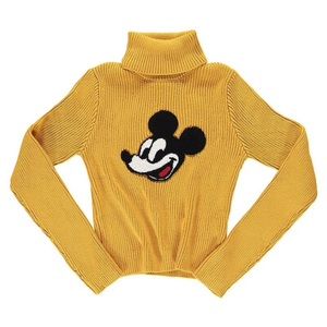 Forever 21 Mickey Mouse turtleneck sweater
